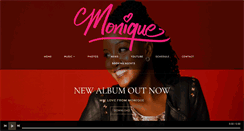 Desktop Screenshot of lovemoniquemusic.com